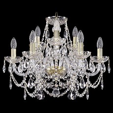 Подвесная люстра bohemia ivele crystal 1411 1411-6-3-195-g